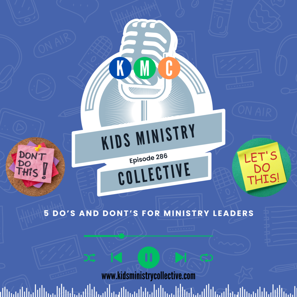 childrens ministry leadership podcast